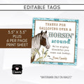 horse theme party supply bundle
